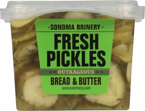 Sonoma Brinery Outrageous Bread & Butter Pickles Perspective: bottom