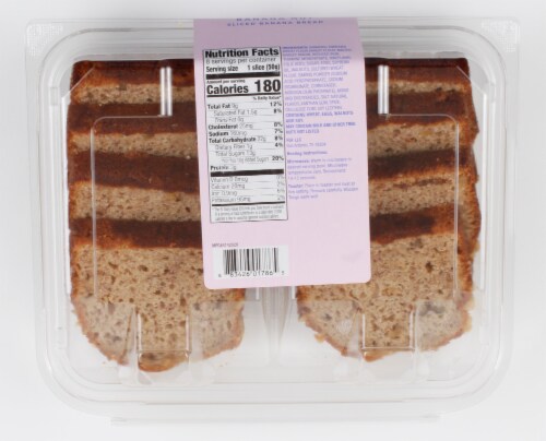 Simple Joys Bakery Banana Nut Sliced Cakes Perspective: bottom