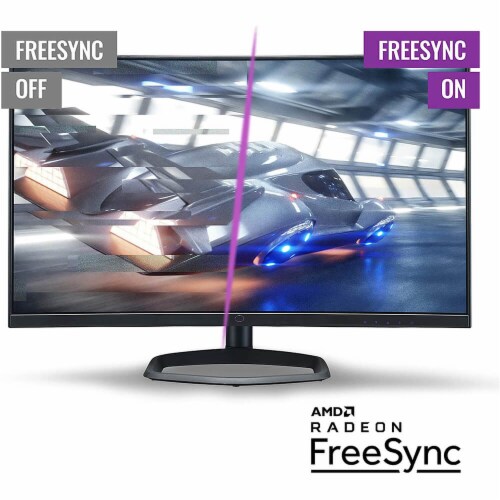 Cooler Master CMIGM27CF 27 inch Full HD 1920 x 1080 Height Adjustable Curved Gaming Monito Perspective: bottom
