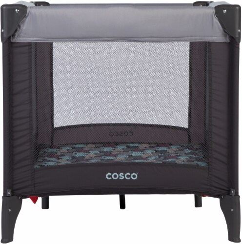 Cosco Funsport Elephant Squares Portable Compact Baby Play Yard Perspective: bottom