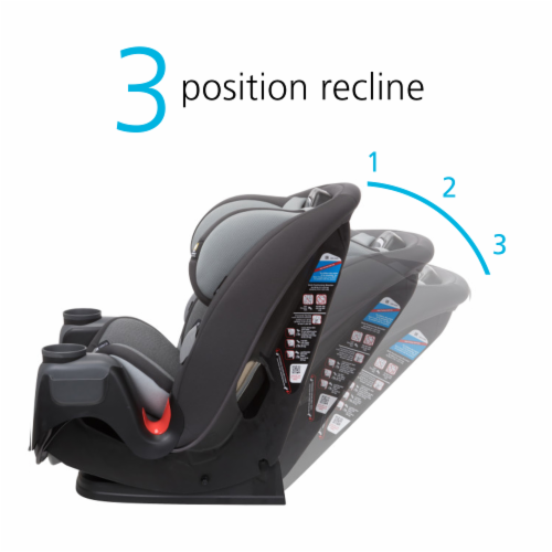 Safety 1st Grow and Go Comfort Cool All-in-One Convertible Car Seat Perspective: bottom