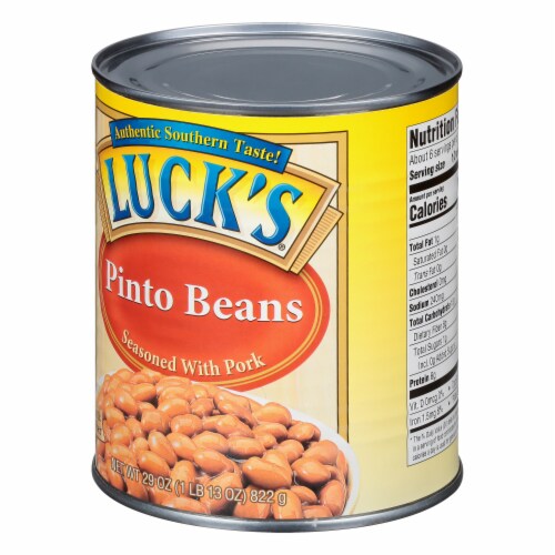Luck's® Pinto Beans Seasoned with Pork Perspective: bottom