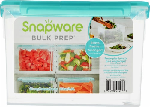 Snapware Slim Rectangle Airtight Food Storage with Fliptop Lid, 1