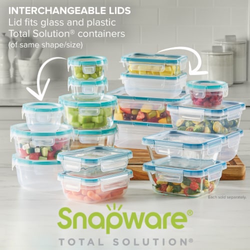 Snapware Total Solution Glass Food Storage Perspective: bottom