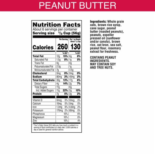 Bear Naked® Peanut Butter Granola Perspective: bottom