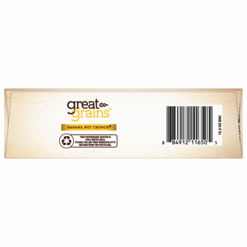 Post® Great Grains® Banana Nut Crunch Cereal Perspective: bottom