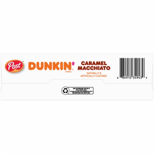 Dunkin' Caramel Macchiato Cereal Perspective: bottom