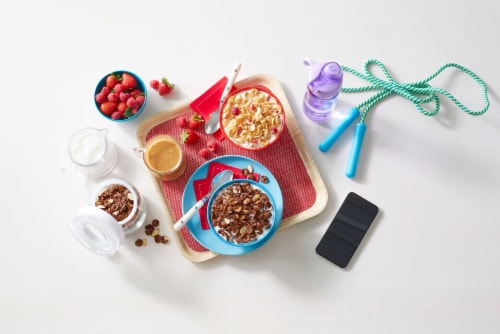 Post® Premier Protein Chocolate Almond Cereal Perspective: bottom
