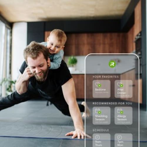 iRobot Braava m6 Bagless Cordless Standard Filter WiFi Connected Rechargeable Sweeper Perspective: bottom