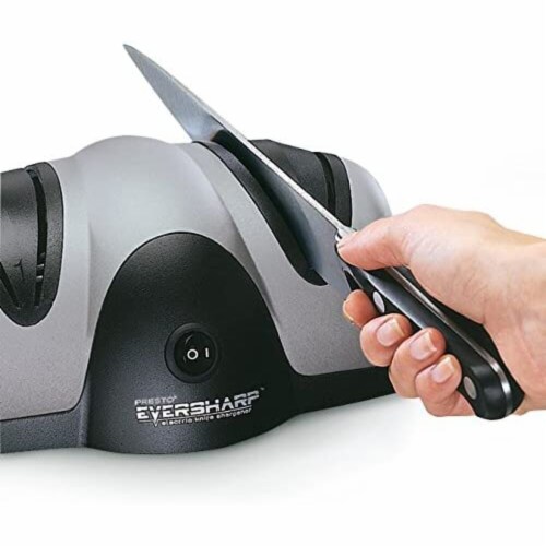 PRESTO 08800 KNIFE SHARPENER ELECTRIC 2 STAGE SHARPENING, 1 each - Ralphs