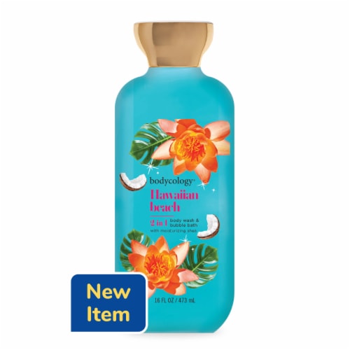 Bodycology® Hawaiian Beach Body Wash & Bubble Bath Perspective: bottom