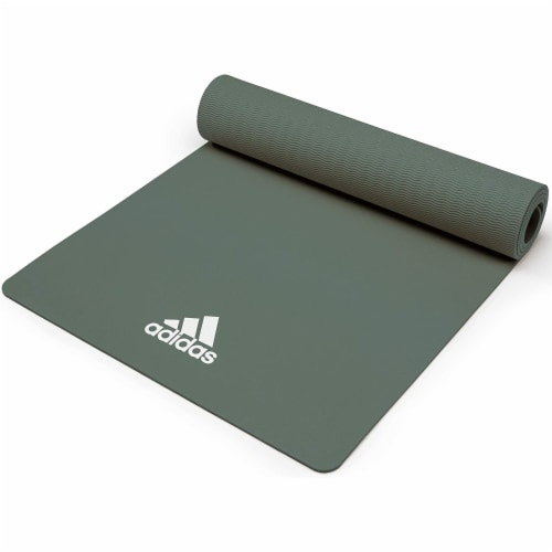 Adidas Universal Exercise Slip Resistant Fitness Yoga Mat 8mm