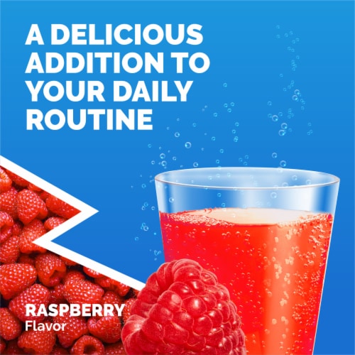 Emergen-C Immune+ Triple Action Raspberry Immune Support Vitamin C Powder Perspective: bottom