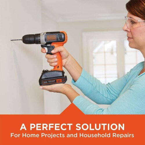 BLACK+DECKER Cordless Lithium Drill, 1 ct - Kroger