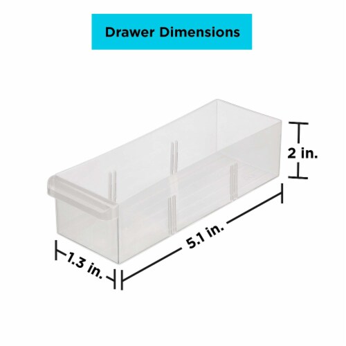 Storage Organizer, Large & Small 39 Drawer Bin Modular Storage System |  BLACK+DECKER