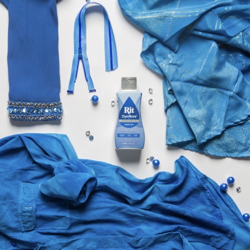 Rit DyeMore Synthetic Sapphire Blue Perspective: bottom