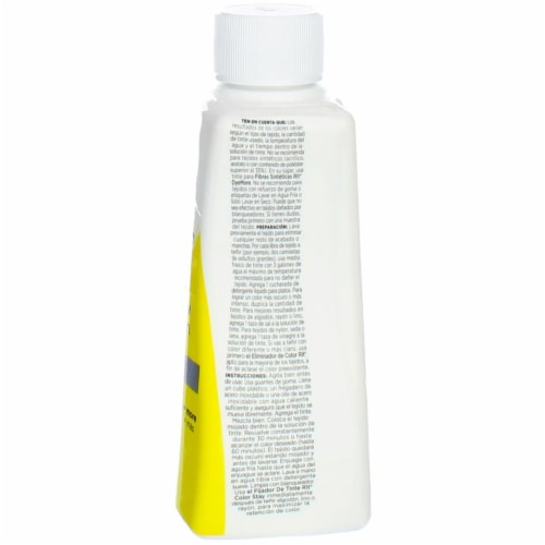 Rit Dye Liquid 8 Fluid oz Lemon Yellow Perspective: bottom
