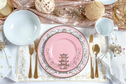 Disney Princess 16 Piece Ceramic Dinnerware Set Tiana Rapunzel Aurora Mulan 16 Piece Dinner Set Smith s Food and Drug