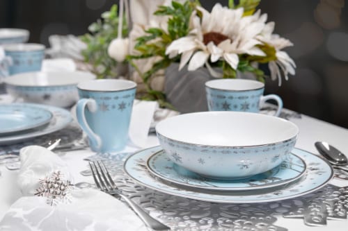 Disney Frozen 2 Anna Elsa Ceramic Dining Set Collection 16 Piece Dinner Set 16 Piece Dinner Set King Soopers