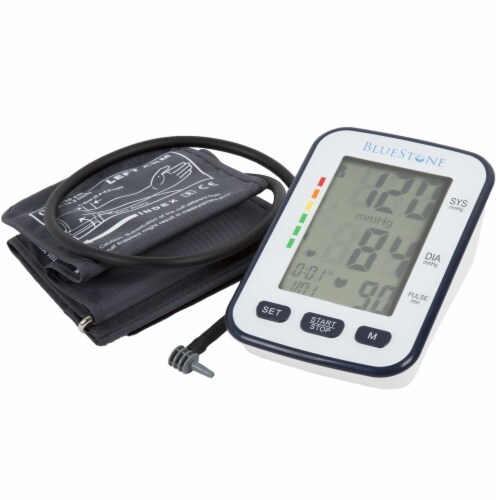Blood Pressure Cuff – Electronic Digital Upper Arm Heart Monitor with LCD Display Personal Perspective: bottom