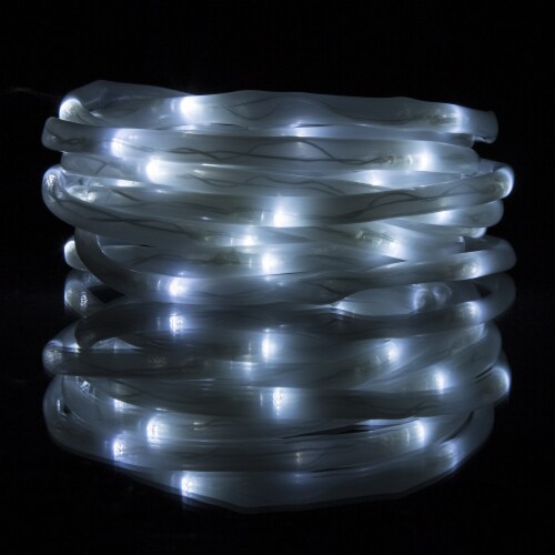 Pure Garden Solar Rope Light, 23', 50 White LED Lights Pure Garden Solar Rope Light, 23', 50 White LED Lights