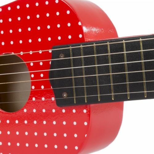 Hey Play 80-GD-3510 Toy Acoustic Guitar with 6 Tunable Strings & Real Musical Sounds Perspective: bottom