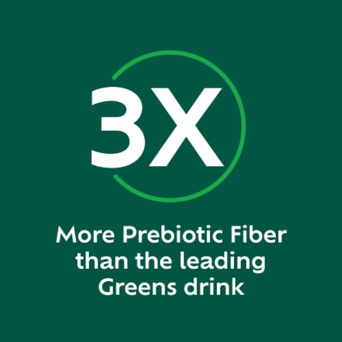 Benefiber Prebiotic Fiber + Supergreens Dietary Supplement Powder, Watermelon Lemonade Flavor Perspective: bottom
