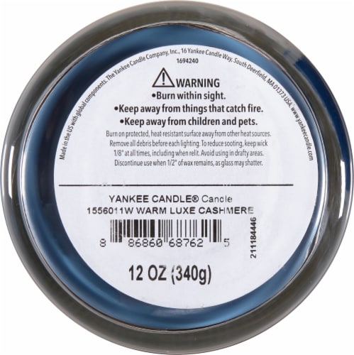 Yankee Candle® Warm Luxe Cashmere Pillar Candle Perspective: bottom