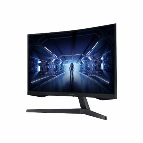 Samsung Odyssey G5 32 Curved LED Monitor - Black Perspective: bottom