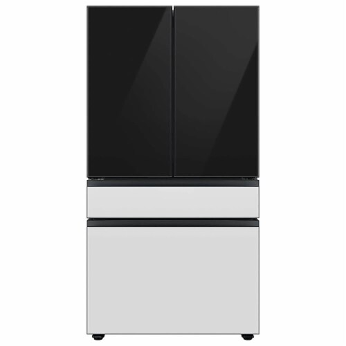 Samsung RAF36DB412 Bespoke 4-Door French Door Refrigerator Panel - Bottom Panel - White Gl Perspective: bottom