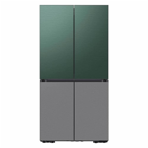 Samsung RAF18DUUQG Bespoke 4-Door Flex Refrigerator Panel - Top Panel - Emerald Green Stee Perspective: bottom