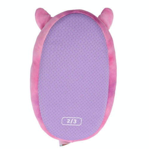 Squishmallows Lola Unicorn Girl's Slippers-XLarge Perspective: bottom