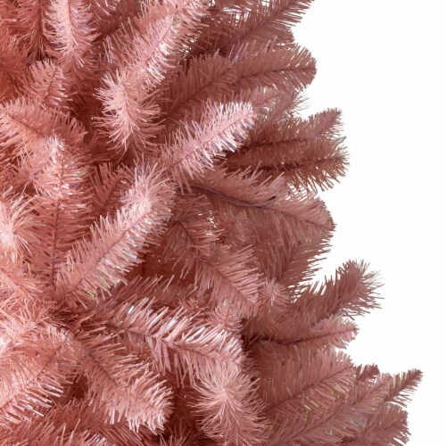 Treetopia Pretty in Pink 6 Foot Artificial Unlit Christmas Holiday Tree w/ Stand Perspective: bottom