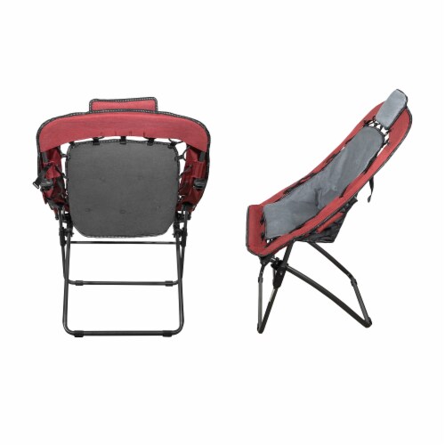 Foldable rectangular air mesh sales outdoor bungee chair