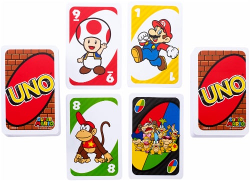Mattel UNO Super Mario™ Card Game Perspective: bottom