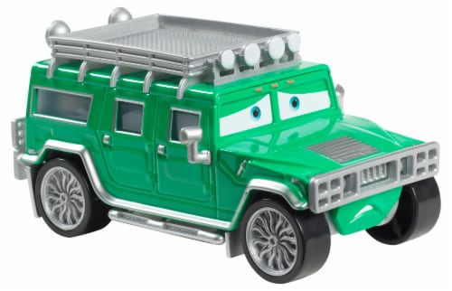 Mattel Disney Pixar Cars TJ Hummer Deluxe Die-Cast Vehicle Perspective: bottom