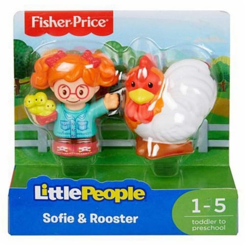 Fisher-Price® Little People Sofie and Rooster Perspective: bottom