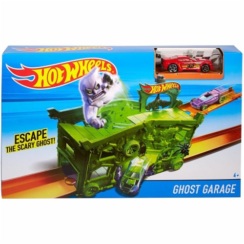 Hot Wheels Ghost Garage Playset Perspective: bottom