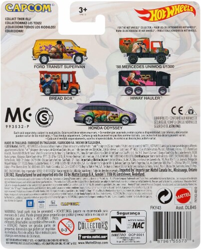 Mattel Hot Wheels® Pop Culture Highway Hauler Car Perspective: bottom