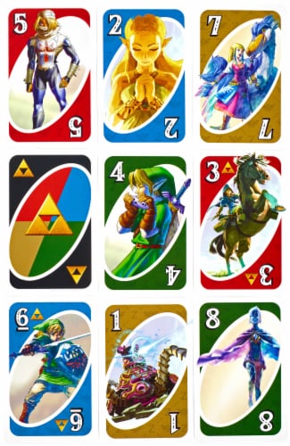 Uno® The Legend of Zelda™ Card Game Perspective: bottom
