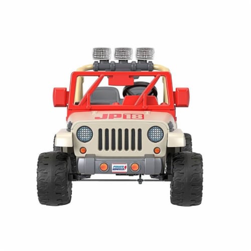 Fisher-Price® Power Wheels® Jurassic Park Jeep Wrangler Ride-On Perspective: bottom