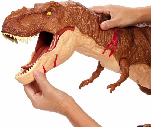 Jurassic world battle damage t rex shop