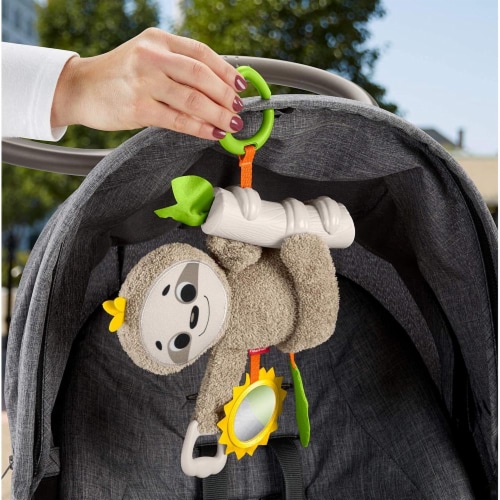 Fisher-Price® Slow Much Fun Stroller Sloth Perspective: bottom