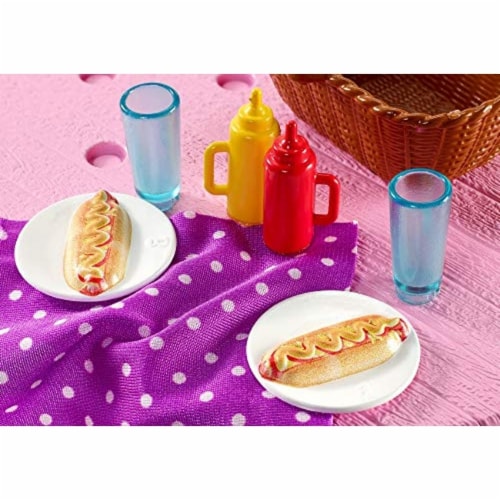 Barbie picnic table playset store