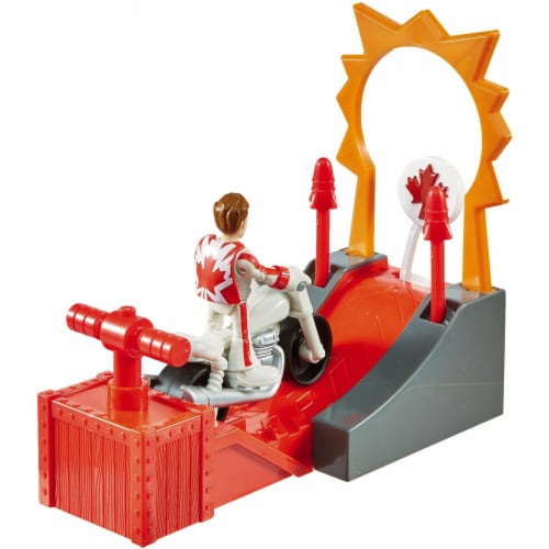Fisher-Price® Toy Story 4 Duke Caboom Stunt Set Perspective: bottom
