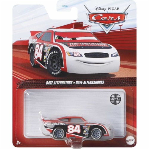 Disney Pixar Die-Cast 1:55 Scale Cars Dave Alternators Perspective: bottom