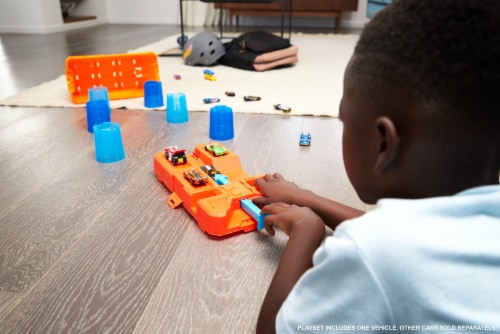 Mattel Hot Wheels® Track Builder Barrel Box Set Perspective: bottom