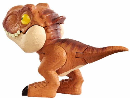 Mattel Jurassic World™ Snap Squad™ Tyrannosaurus Rex Action Figure Perspective: bottom