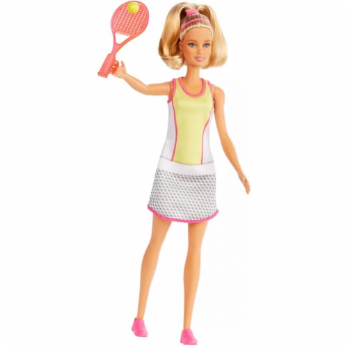 Barbie® Blonde Tennis Player Doll Perspective: bottom