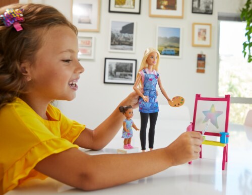 Mattel Barbie® You Can Be Anything Art Teacher Playset Perspective: bottom
